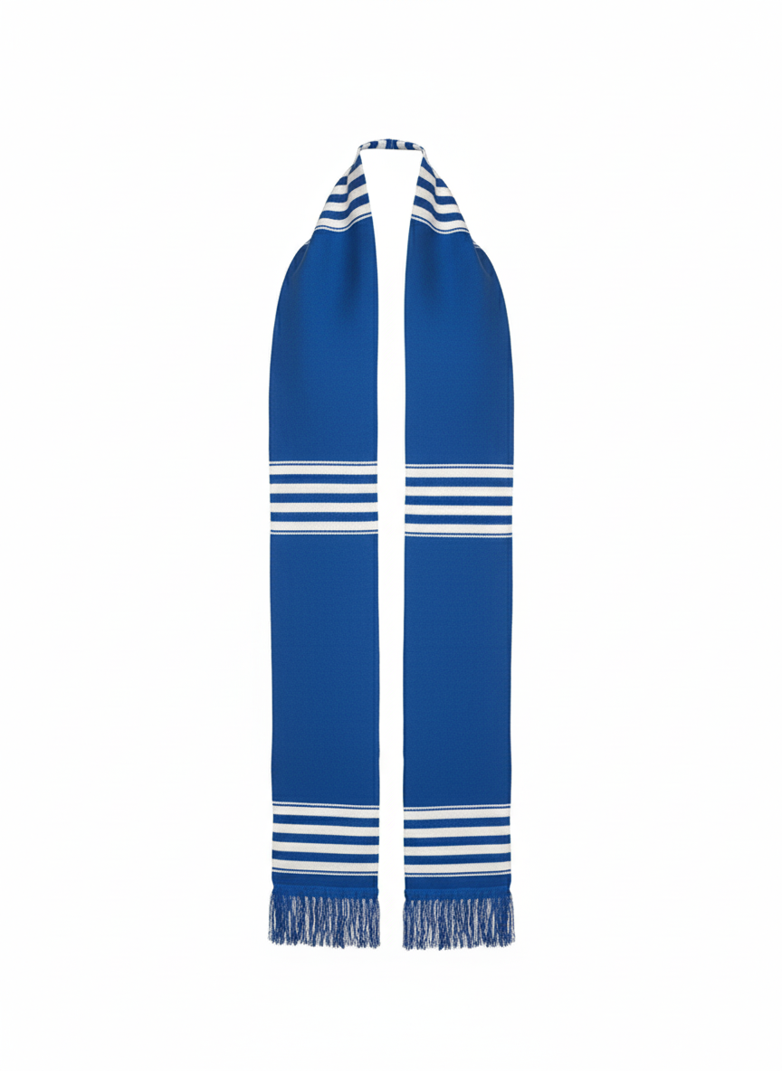 BLUE & WHITE STOLE