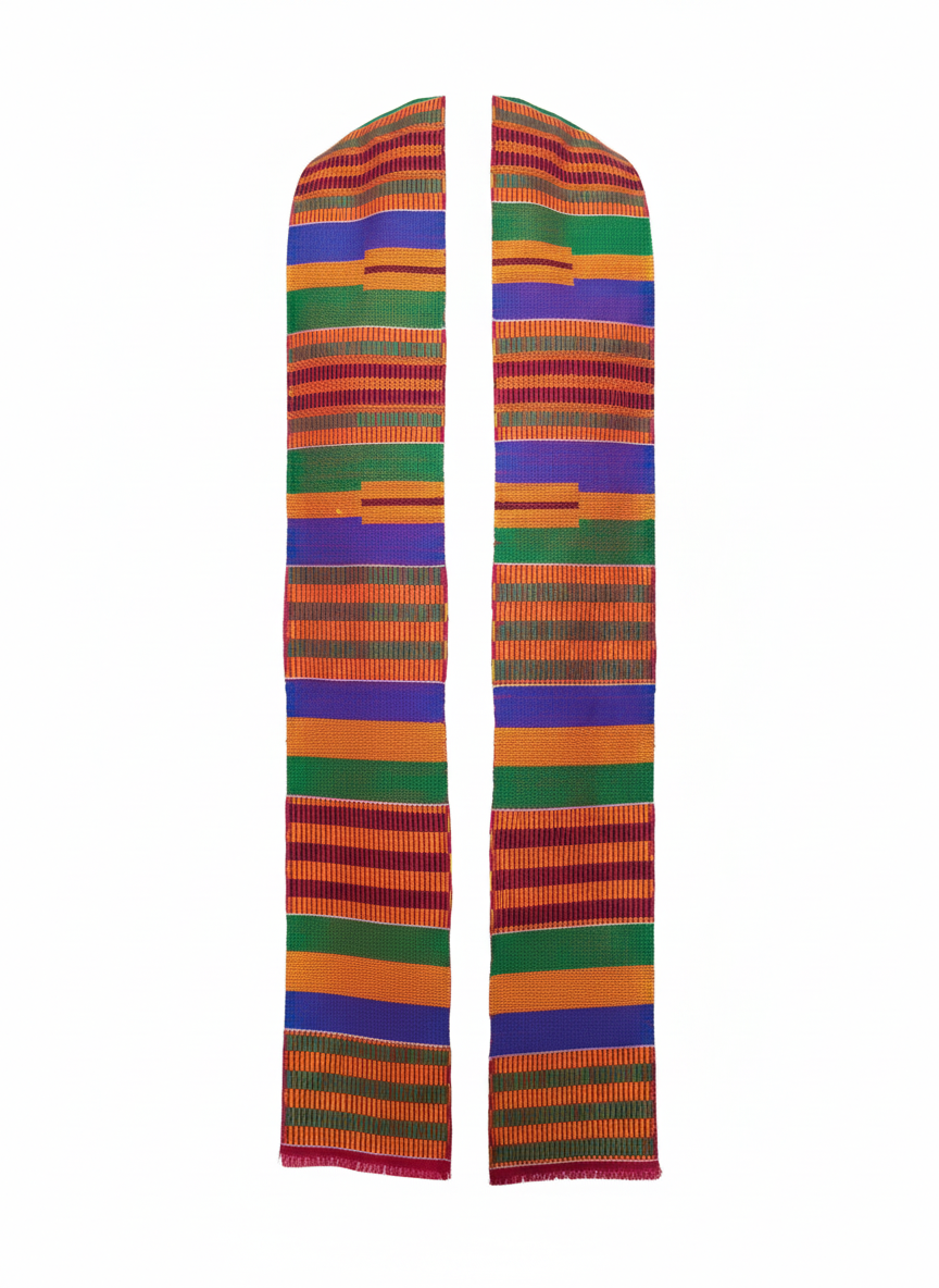 TRADITIONAL MULTICOLOR STOLE