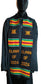 CLASS OF 2024 BLACK MULTICOLORED GRADUATION STOLE