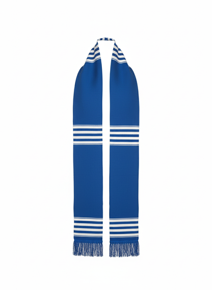 BLUE & WHITE STOLE