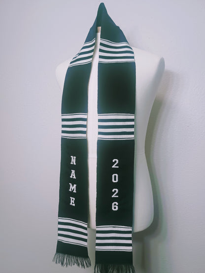 CUSTOMIZABLE BLACK & WHITE 2026 STOLE